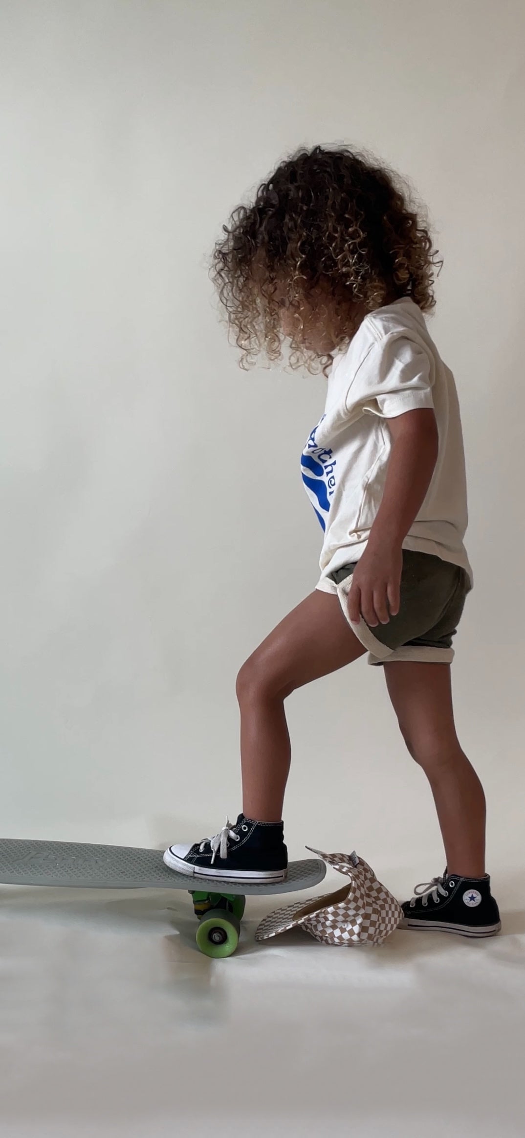 Terry Track Short -Olive