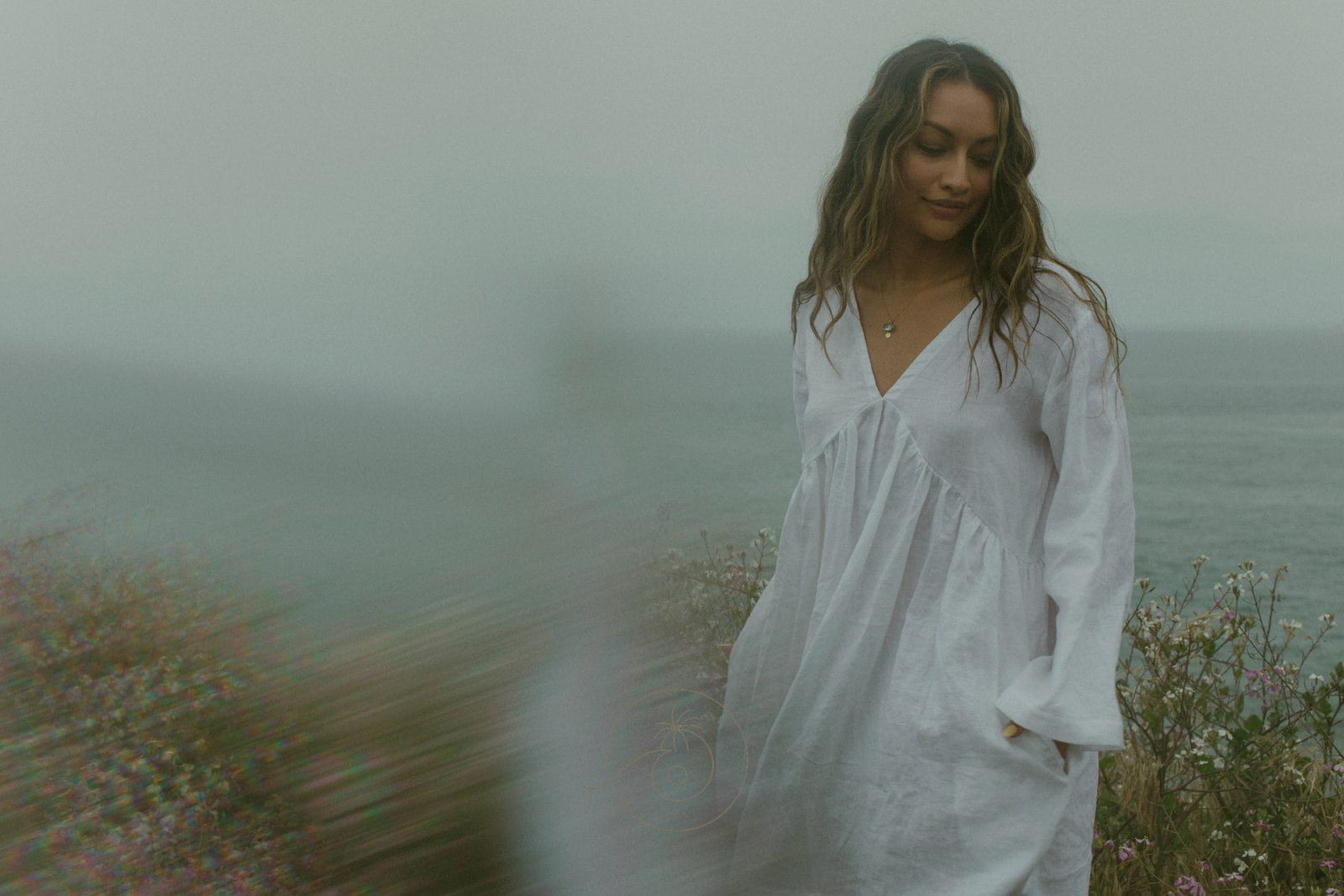 The EWA Linen Button down Kaftan Dress