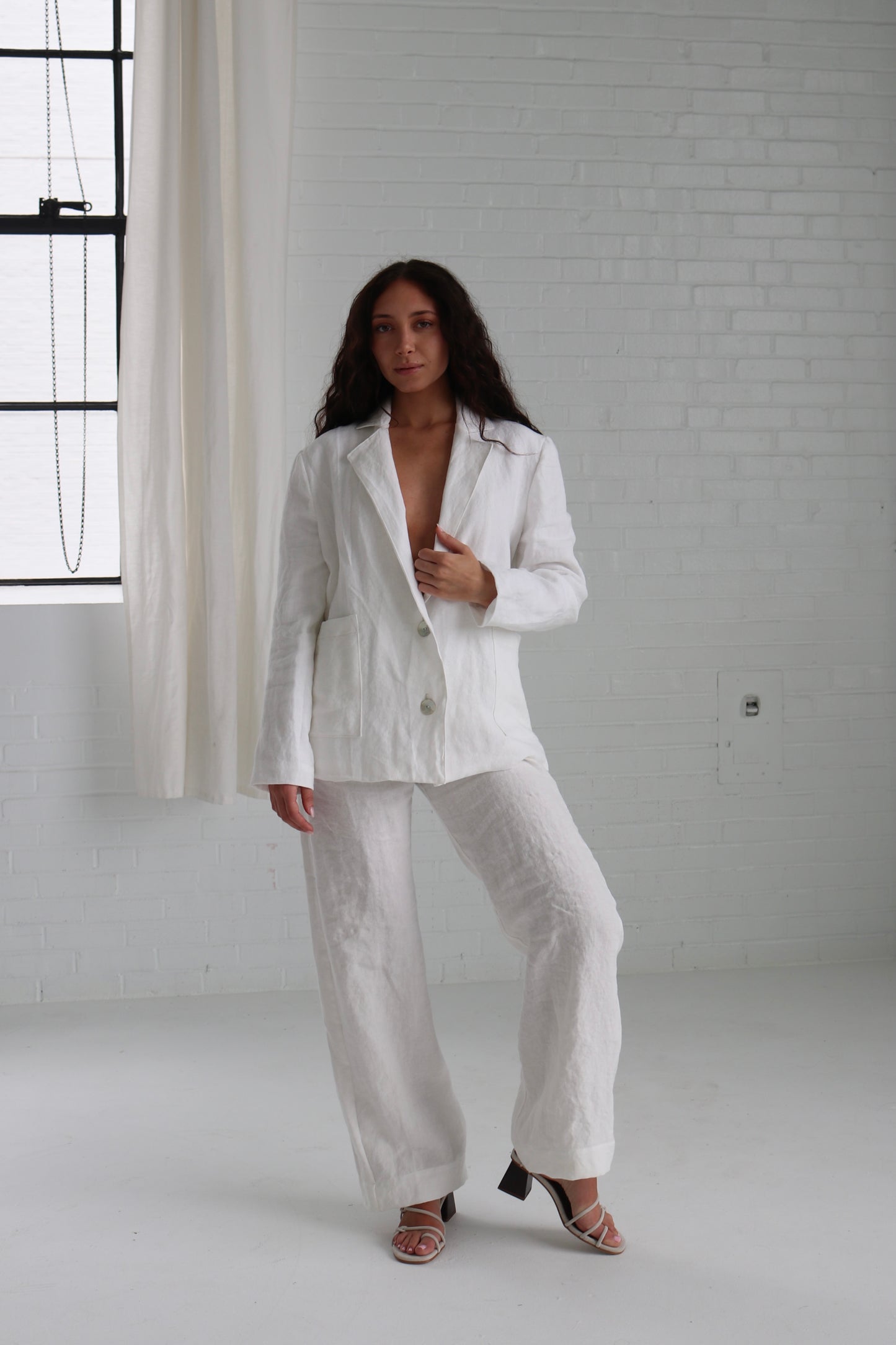 North Shore Linen Blazer