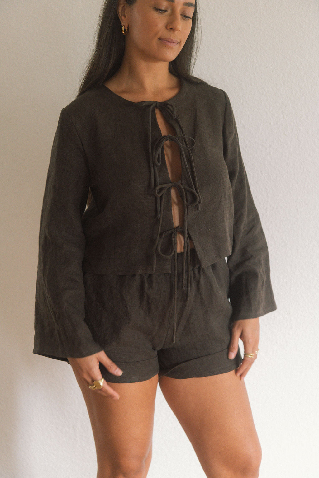 The Tie-Front Top