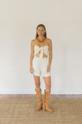 The Linen Bandeau
