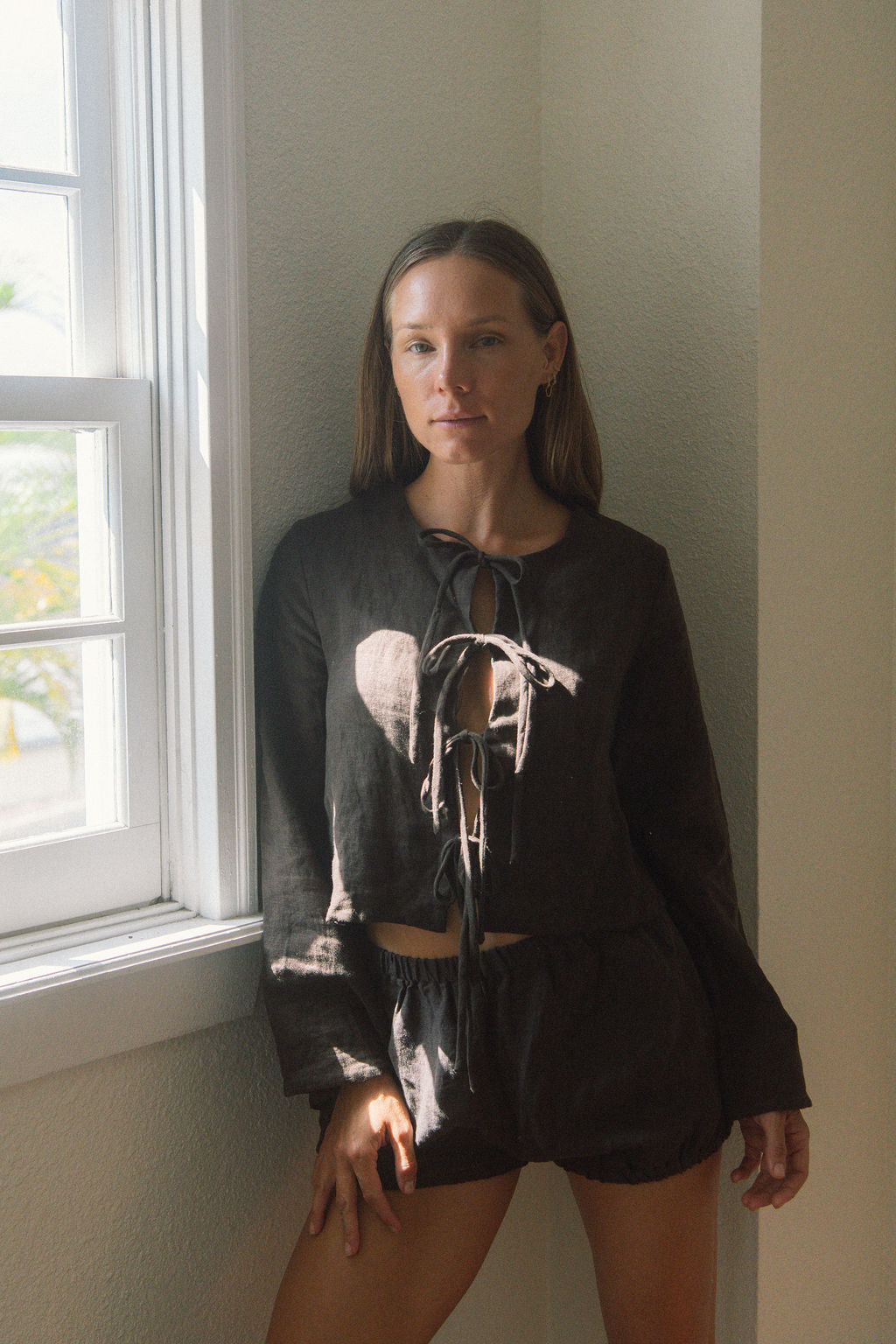 The Tie-Front Top