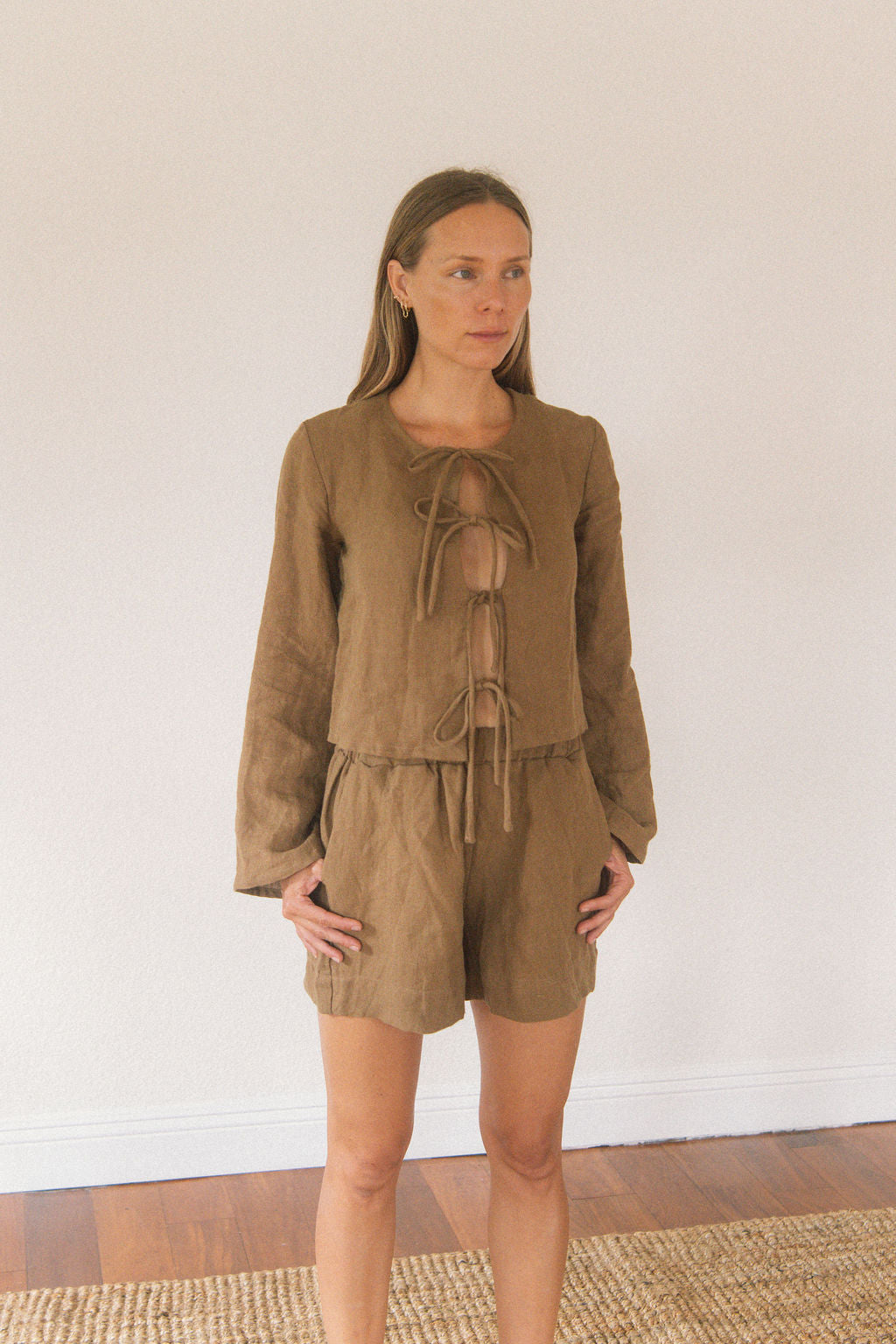 The Tie-Front Top