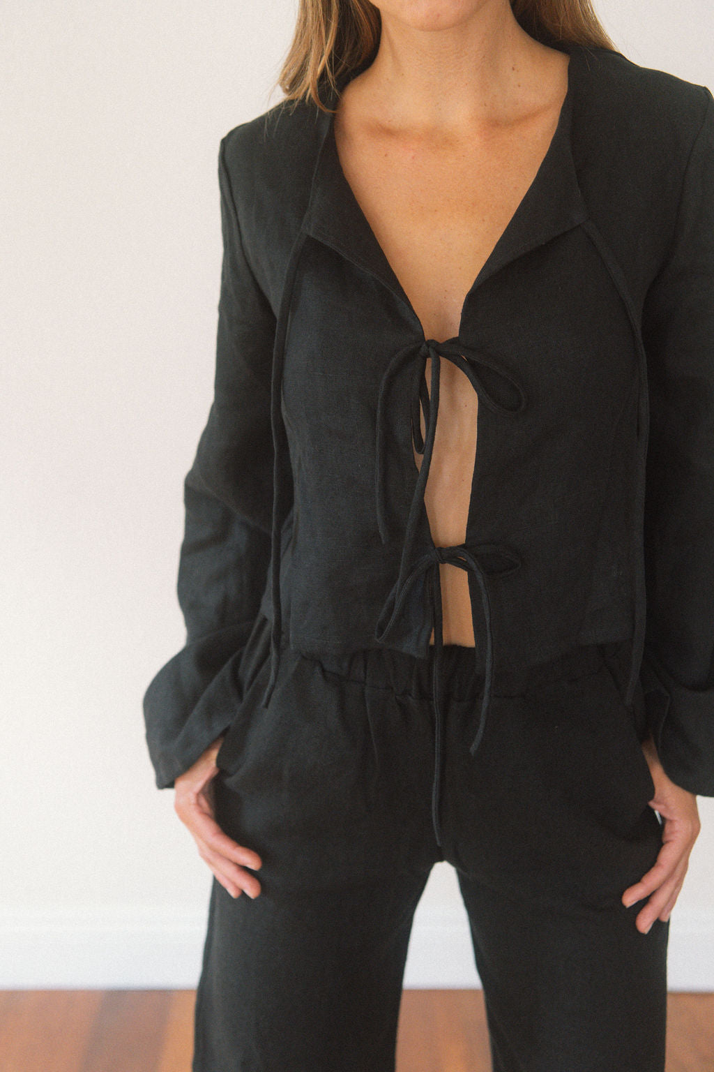 The Tie-Front Top