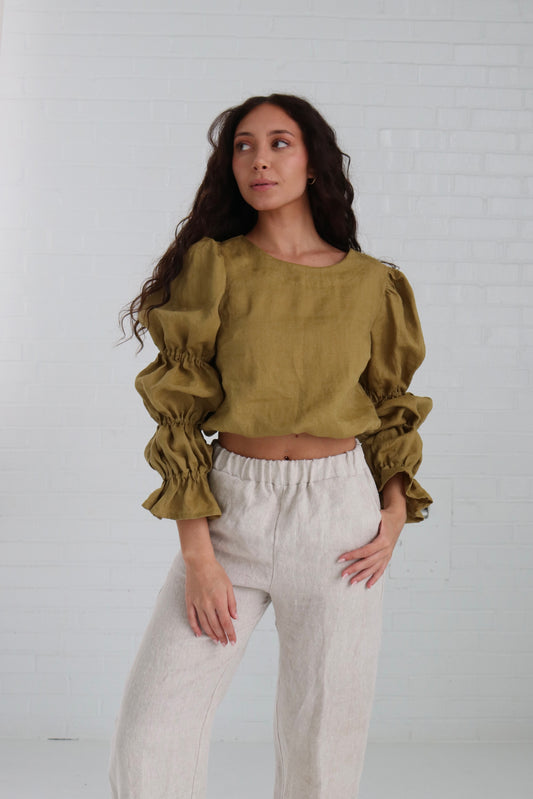 Granada Long Sleeve Crop