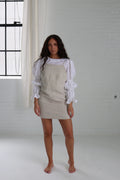 Thames Linen Apron Dress